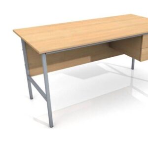 Site Office Single Pedestal Desk (1500mm)