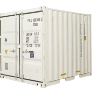 10Ft X 8Ft Shipping Container (One Trip) – White