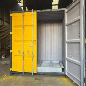 6ft BUNDED Chemical / Paint Storage Container | Secure & Compliant Solution