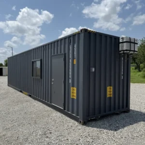 40ft New Slate Gray Shipping Container Office