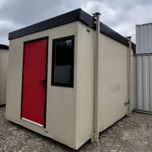 2 Birth Sleeper Cabin 13ft With Toilet & shower Site Cabin Welfare