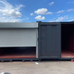 20ft x 20ft Modular Storage Container – Shutter + 3 Door Access