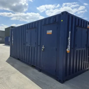Used 20ft x 8ft Shipping Container Canteen