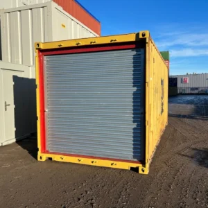 20ft Used Container with Roller Shutter Door