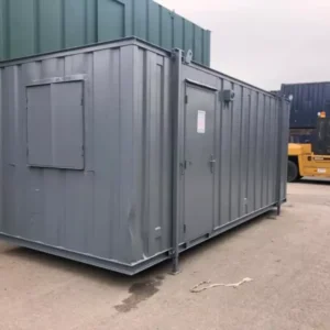 PORTABLE 20FT X 8FT OFFICE/ A/V CONTAINER