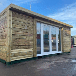 20ft x 8ft Shipping Container – Home Office – Gym – Workshop