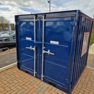 6ft sq. Steel LC Storage container .. Converted for LPG Gas cylinder storage.