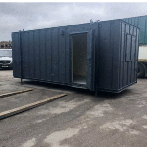 PORTABLE 20FT X 8FT OFFICE/CANTEEN SHIPPING CONTAINER