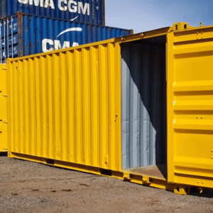 20×8 Container With Side Door to store room With Secure anti vandal Lock Boxes