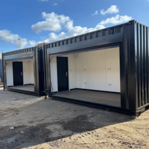 Roll Up Door Shipping Container -Street Food Coffee Shop Bar – Nationwide Delivery