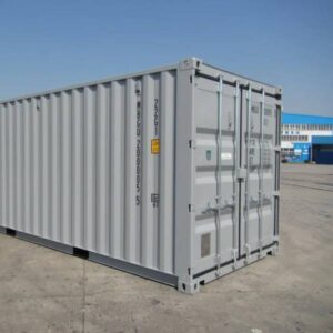 Grey New Build 20ft Shipping Container